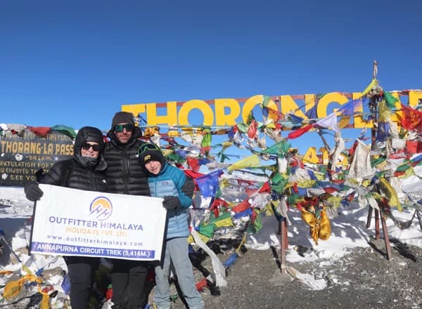 Thorong La Pass in March