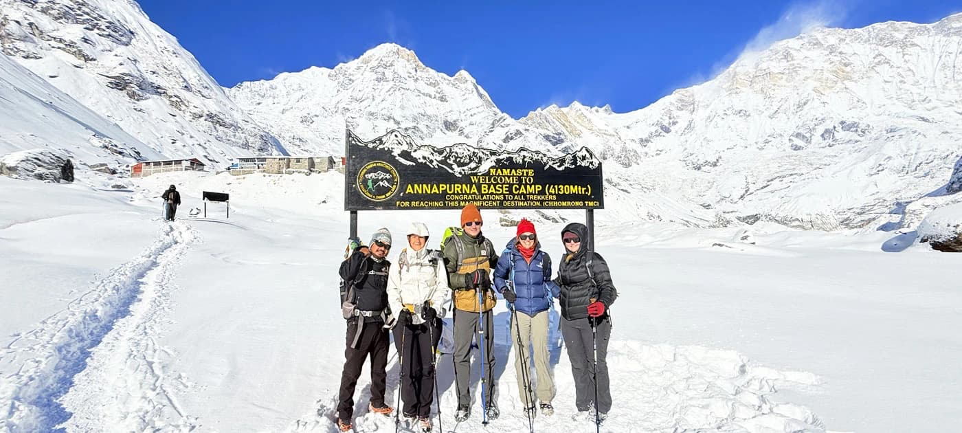Annapurna Base Camp Trek In January