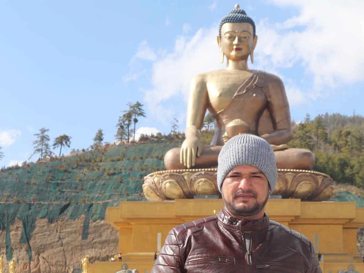 Buddha Statue in Thimpu Bhutan