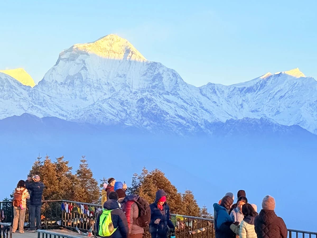 The Poon Hill View Point