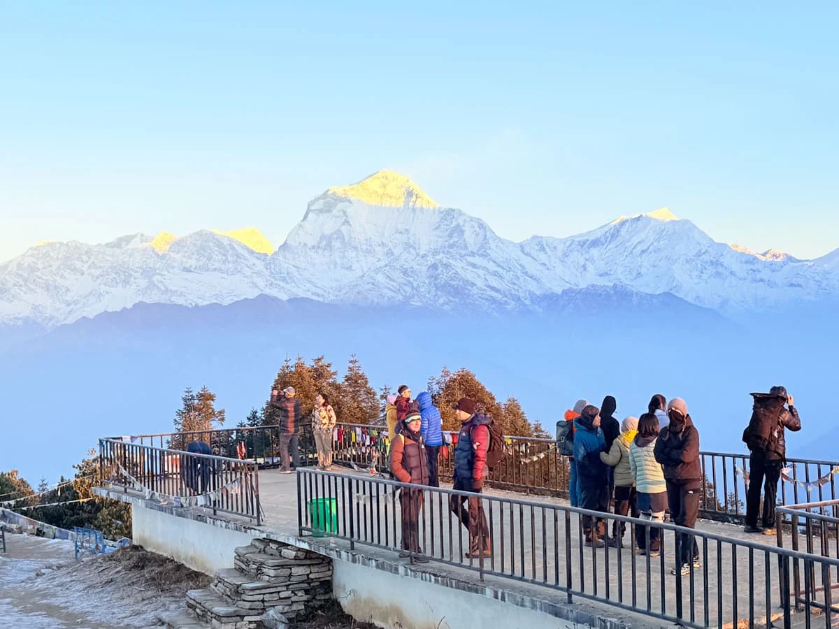 Himalaya View from Poon Hill