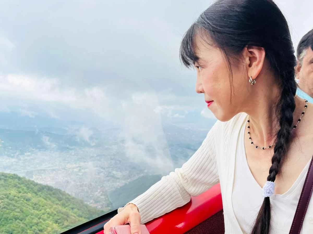 Kathmandu view from Changragiri