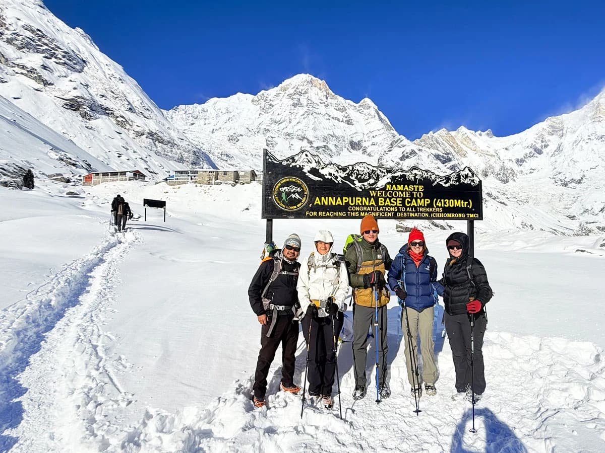 Reached Annapurna Base Camp