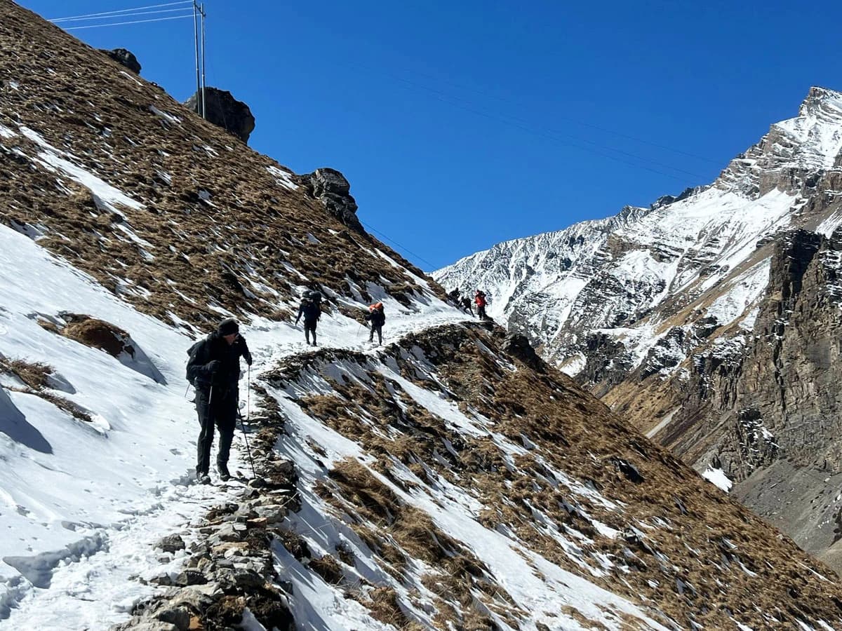 Annapurna circuit trail
