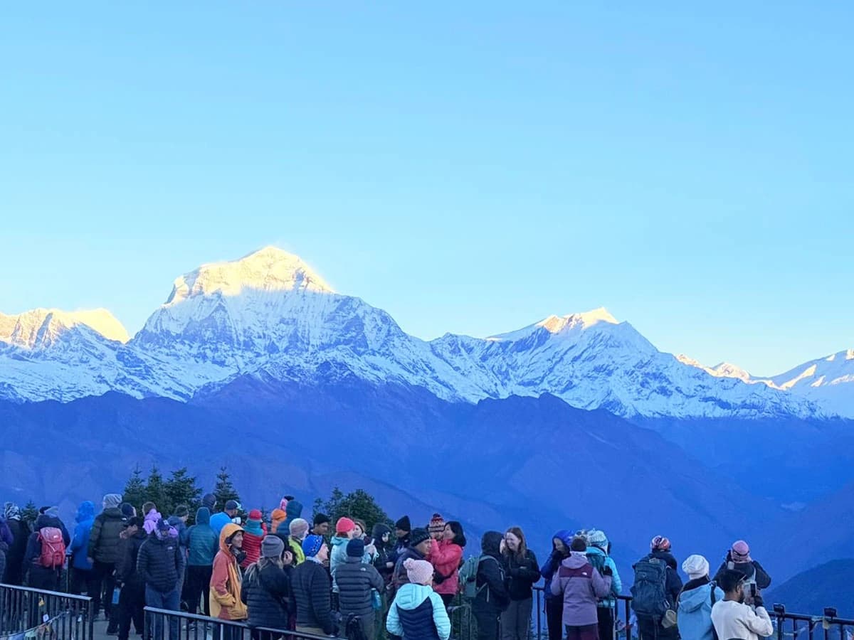 Sunrise from Poon Hill, Nepal