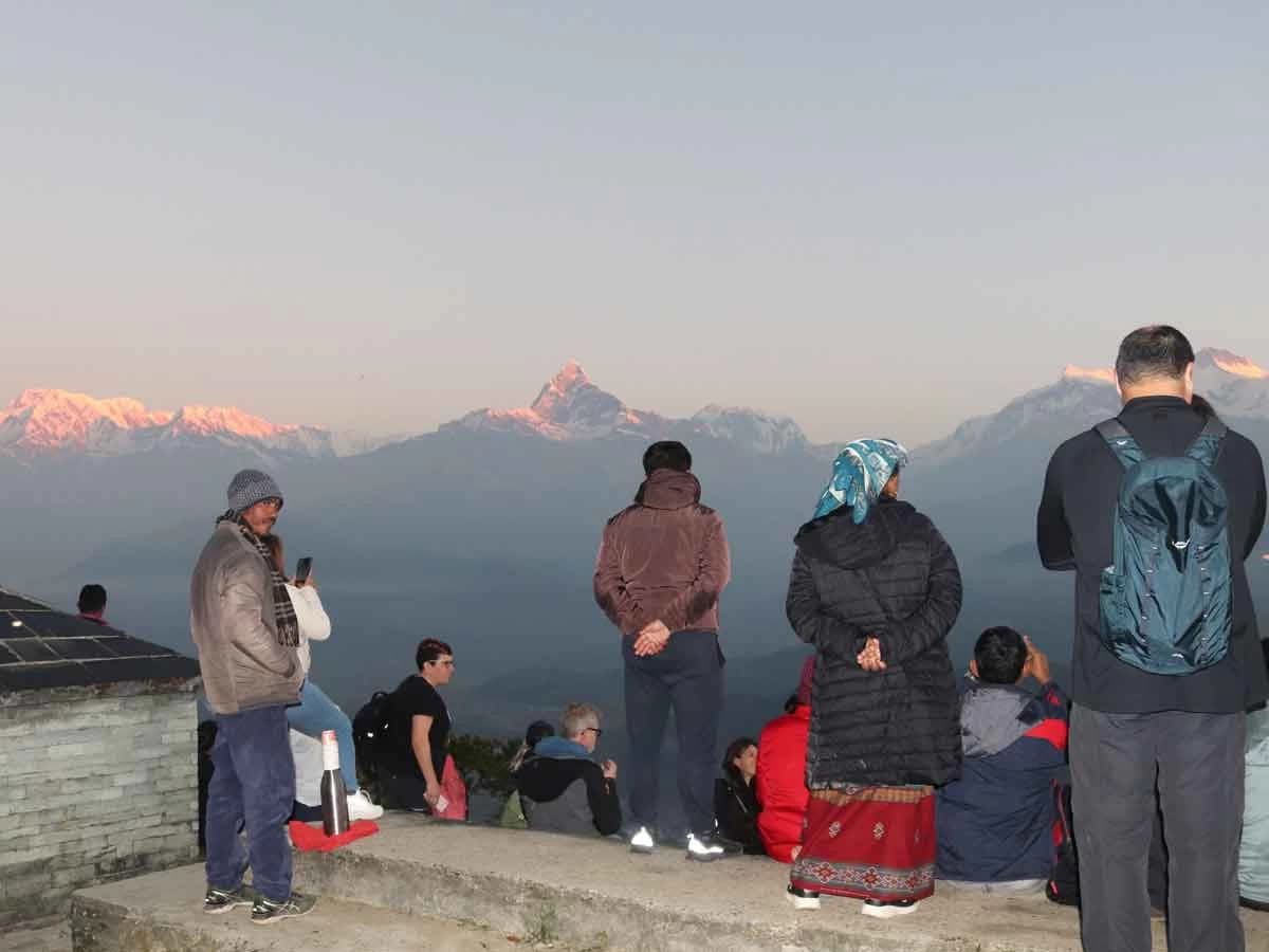 Sunrise from Sarangkot Pokhara Nepal