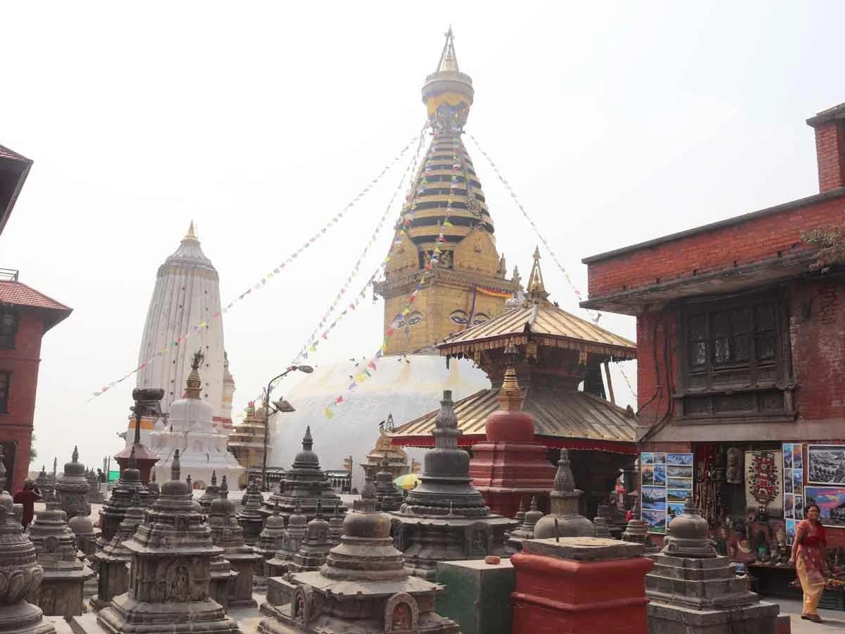 Swoyambhunath in Kathmandu
