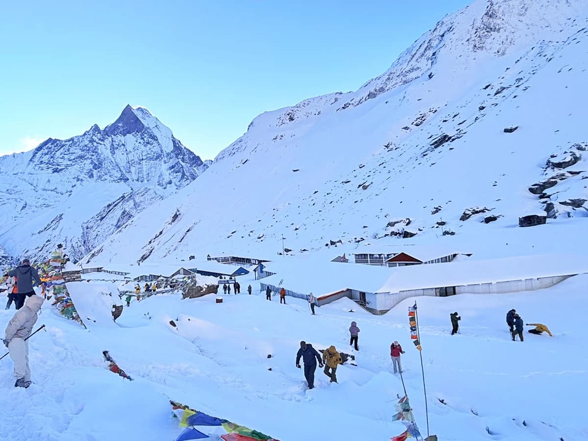 The Annapurna Base Camp