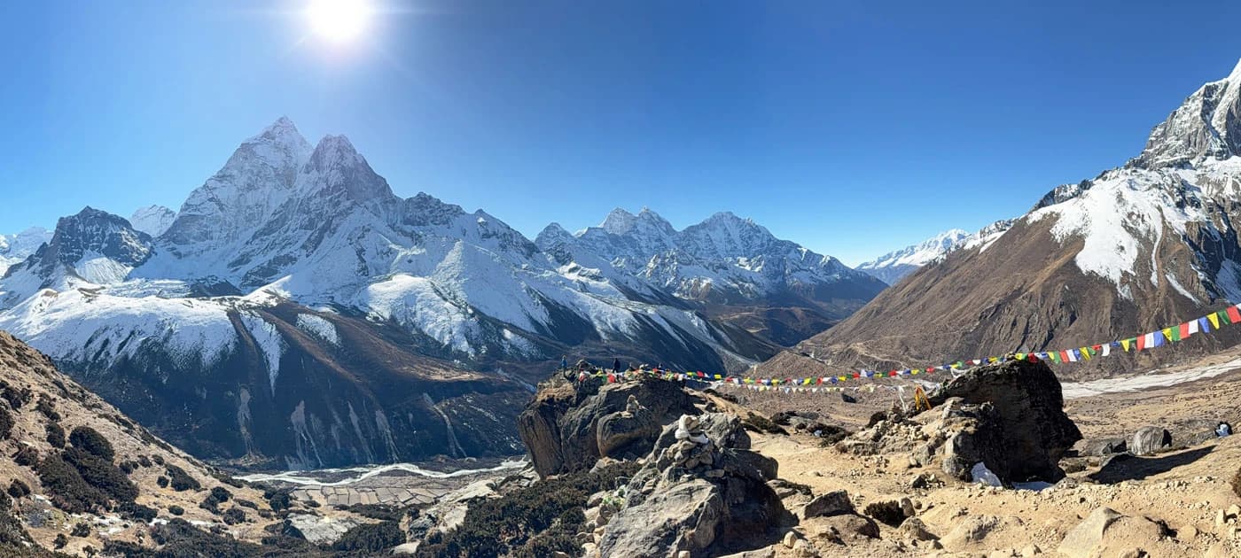 Everest Base Camp Trek Altitude Map Distance and Duration