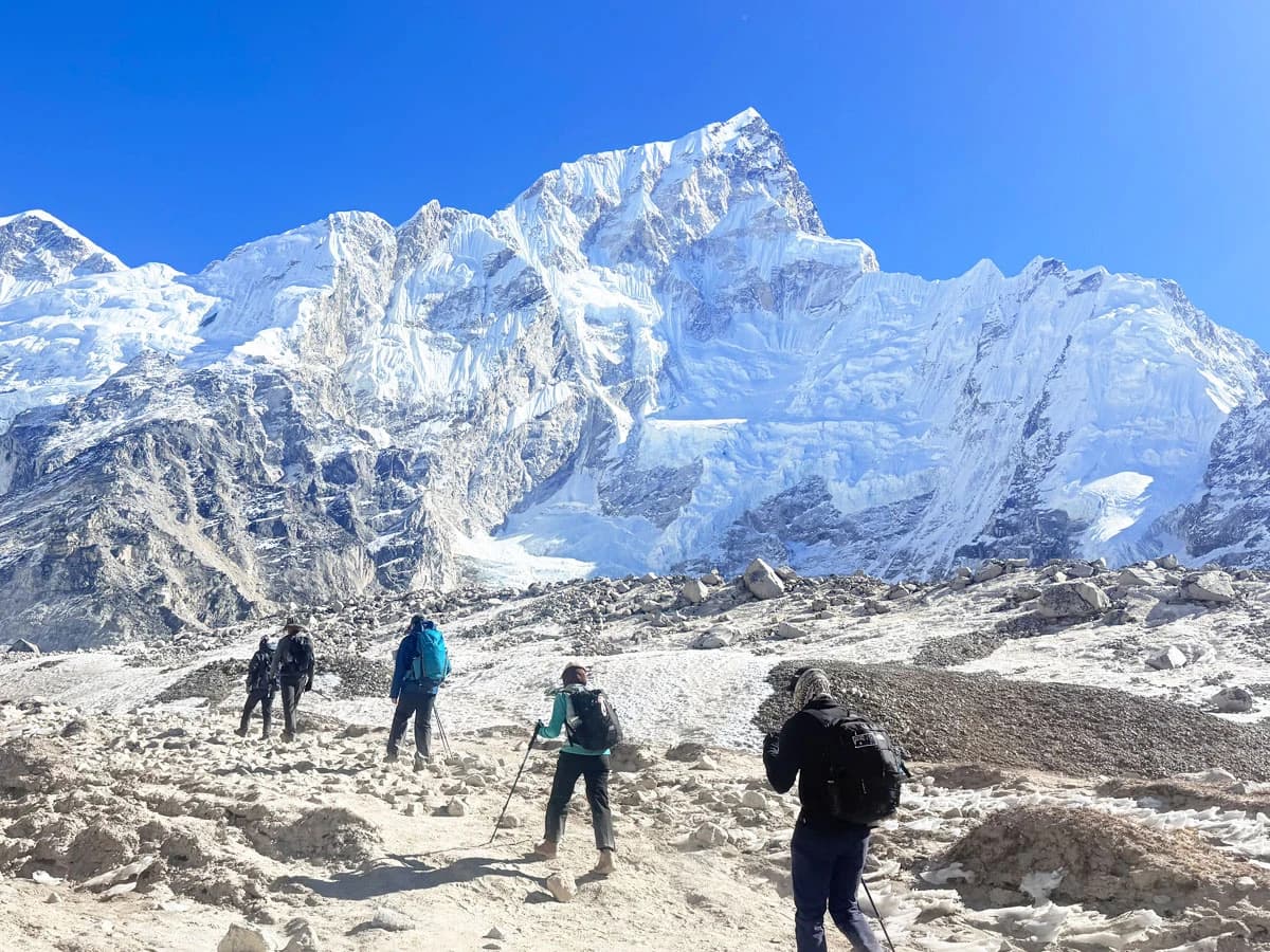EBC trekking trail
