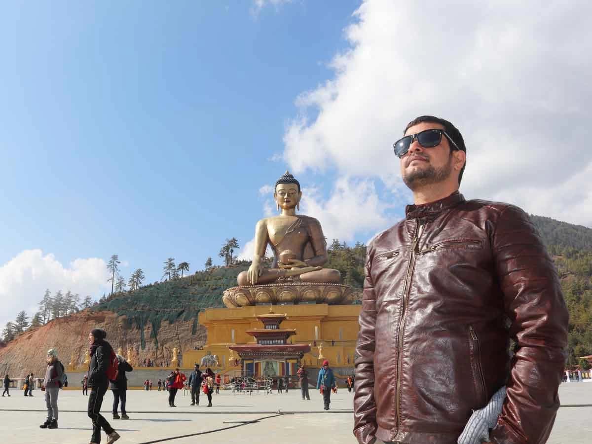 Buddha Statue In Thimpu Bhutan