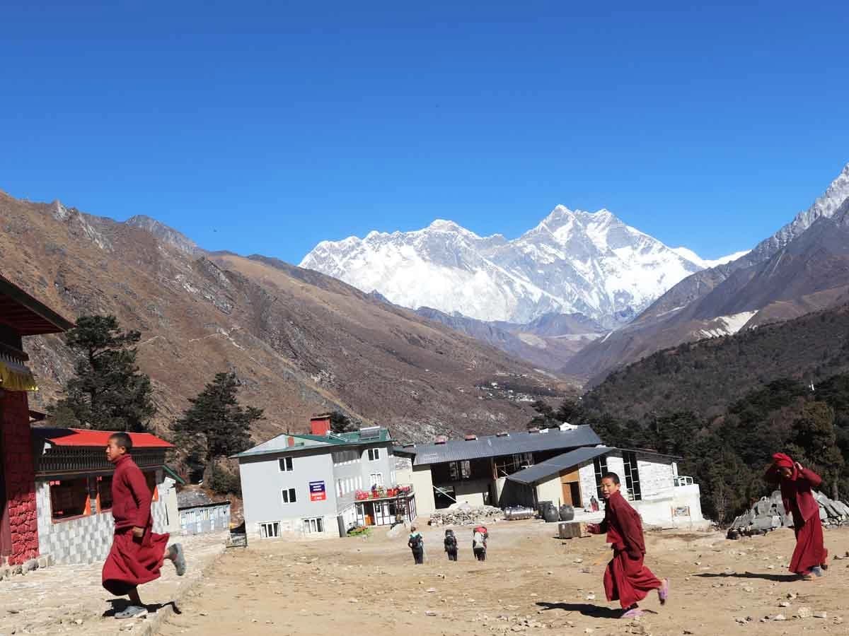 Everest View From Tengboche