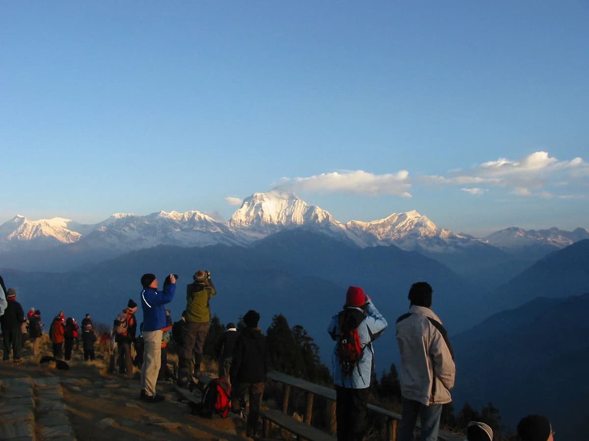 Himalaya View From Poon Hill 2