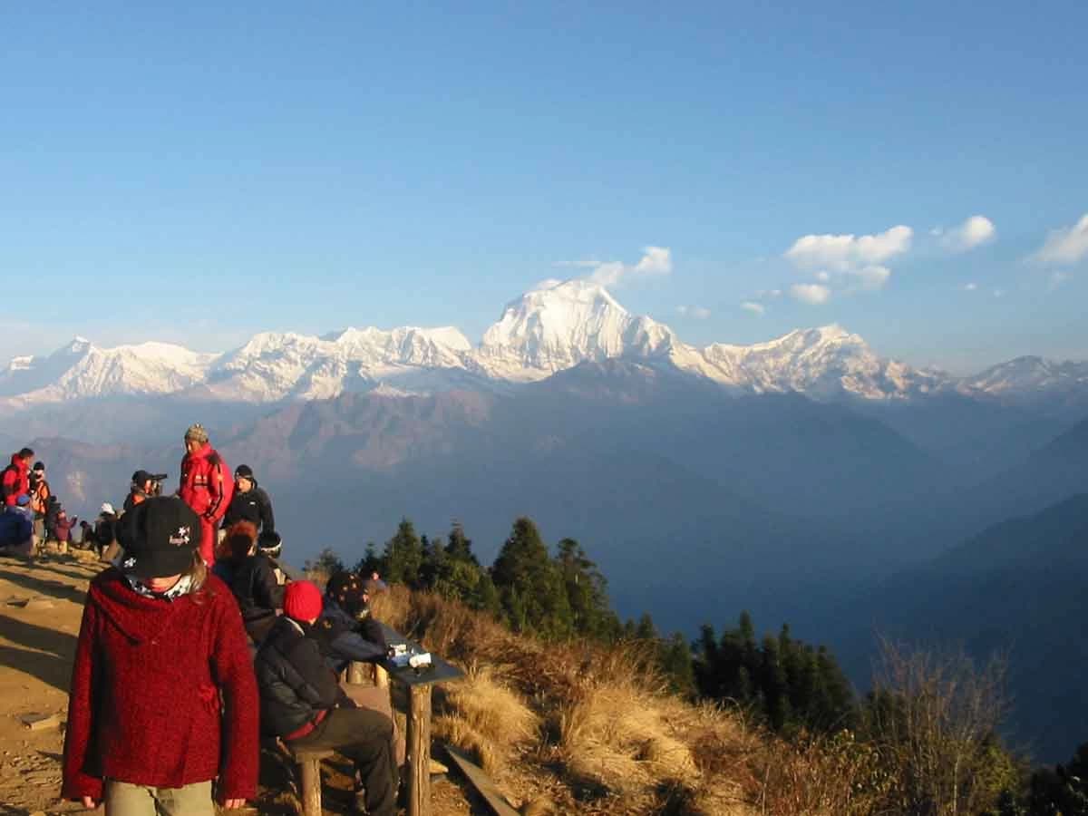 Himalayan View From Poon Hill 1
