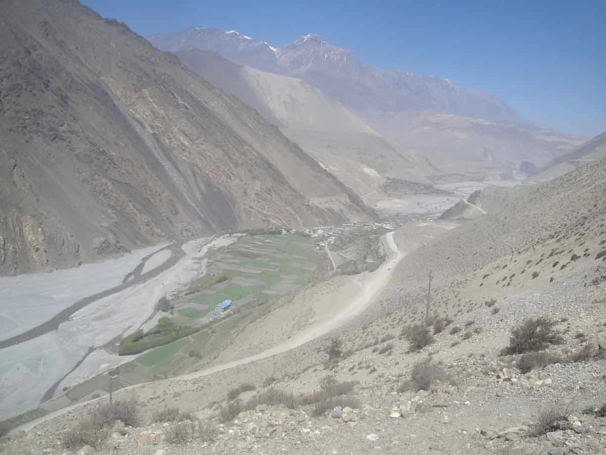 Kagbeni And Lower Mustang Valley