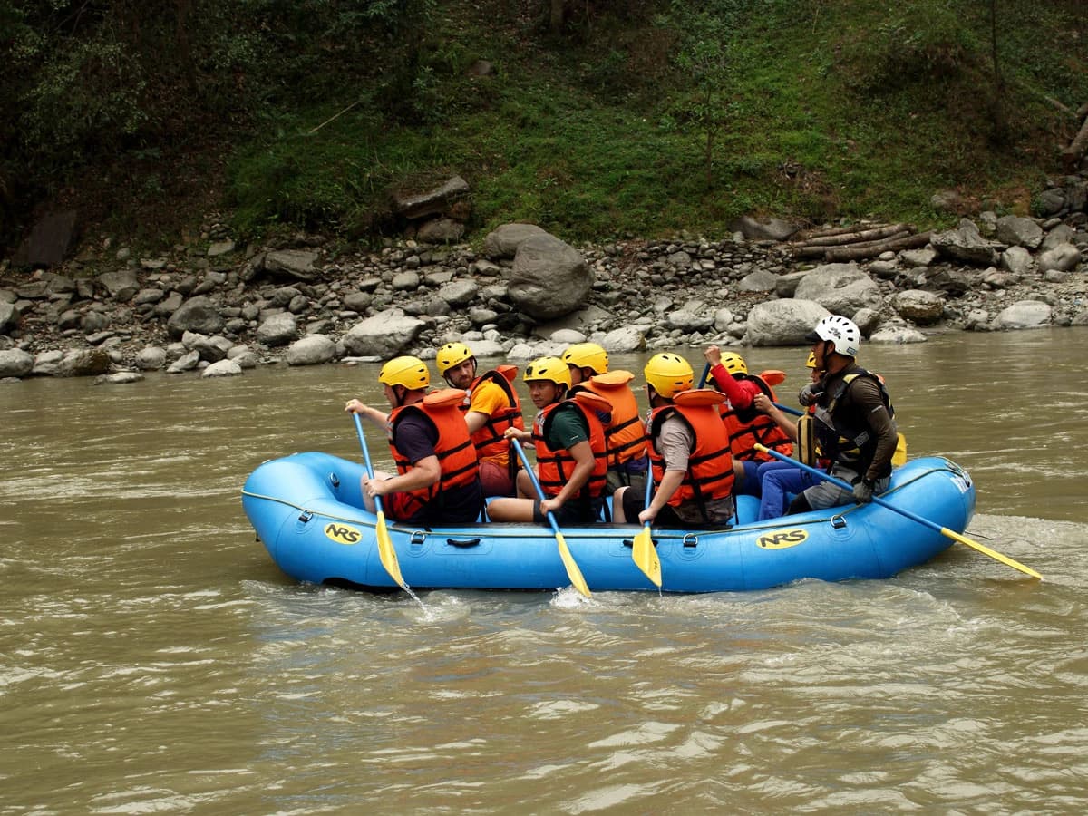 Rafting In Trishuli River