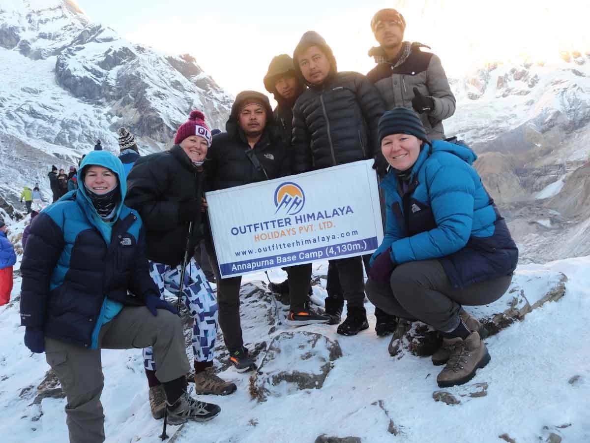 Successfully Reaching The Annapurna Base Camp