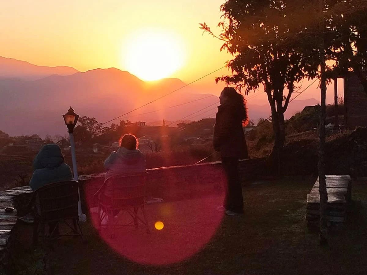 Sunrise In Dhampus