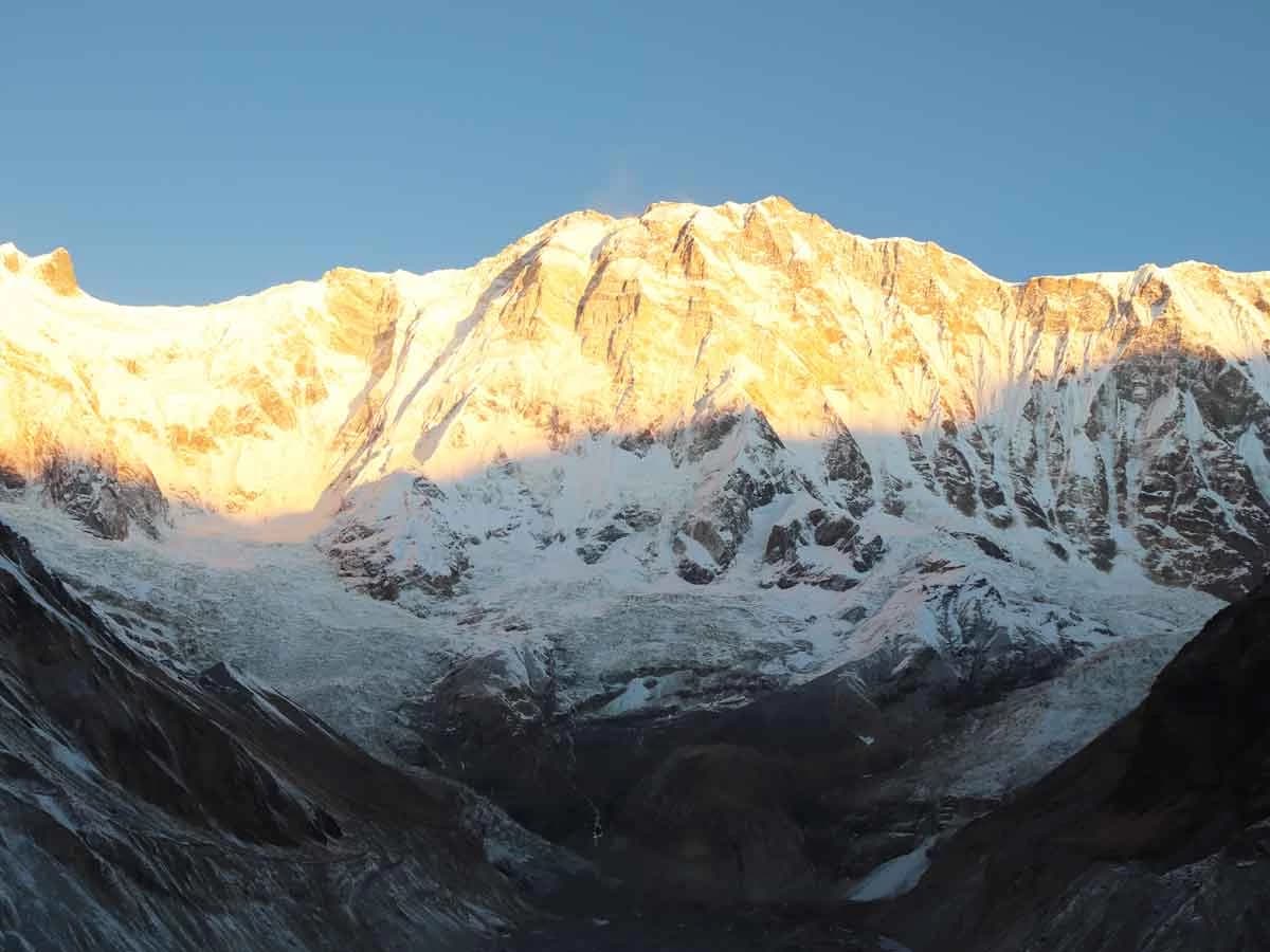The Annapurna Glacier