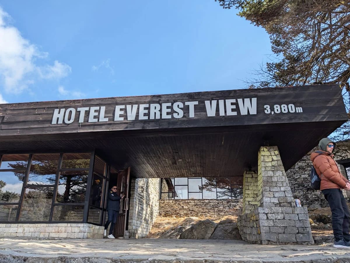 The Everest View Hotel