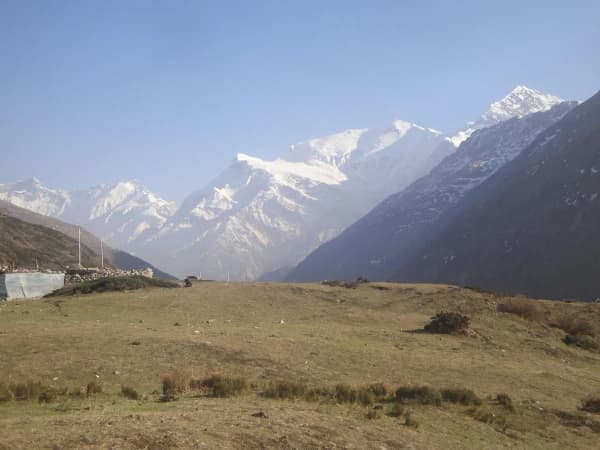 Himalaya View On Annapurna Circuit Trail