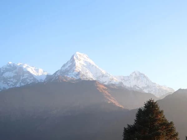 Himalaya View On Ghorepani Trekking