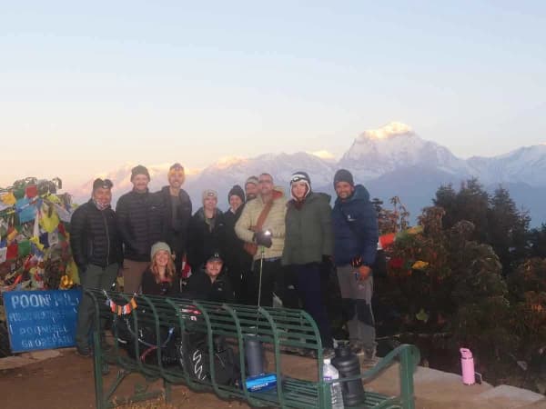 Himalayan View From Poon Hill