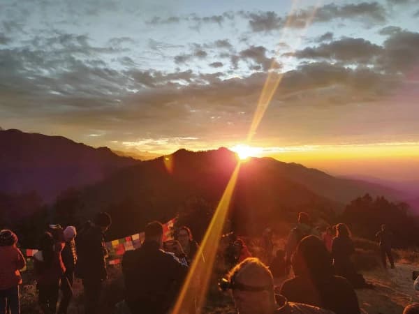 Sunrise From Poon Hill