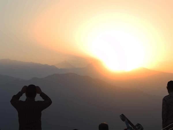 Sunrise From Sarangkot Pokhara