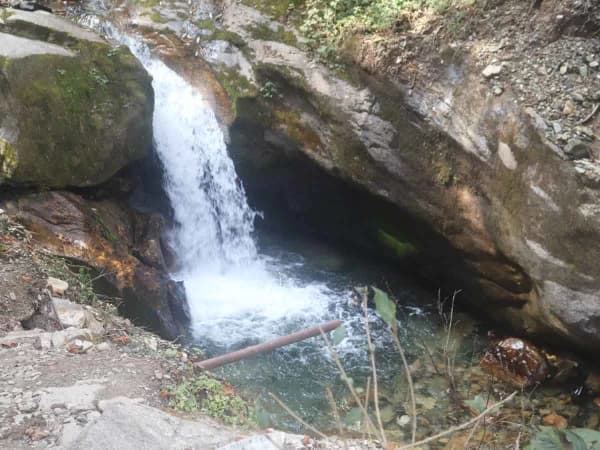 Water Fall On Annapurna Base Camp Trekking Trail