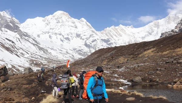 Annaurna Base Camp Trek Day 10 Trek From Abc Dovan