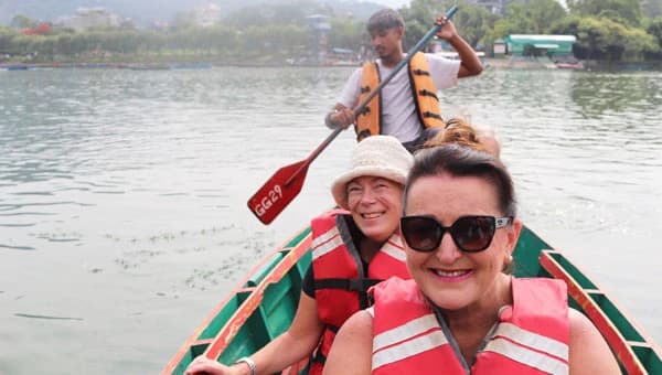 Boating At Phewa Lake