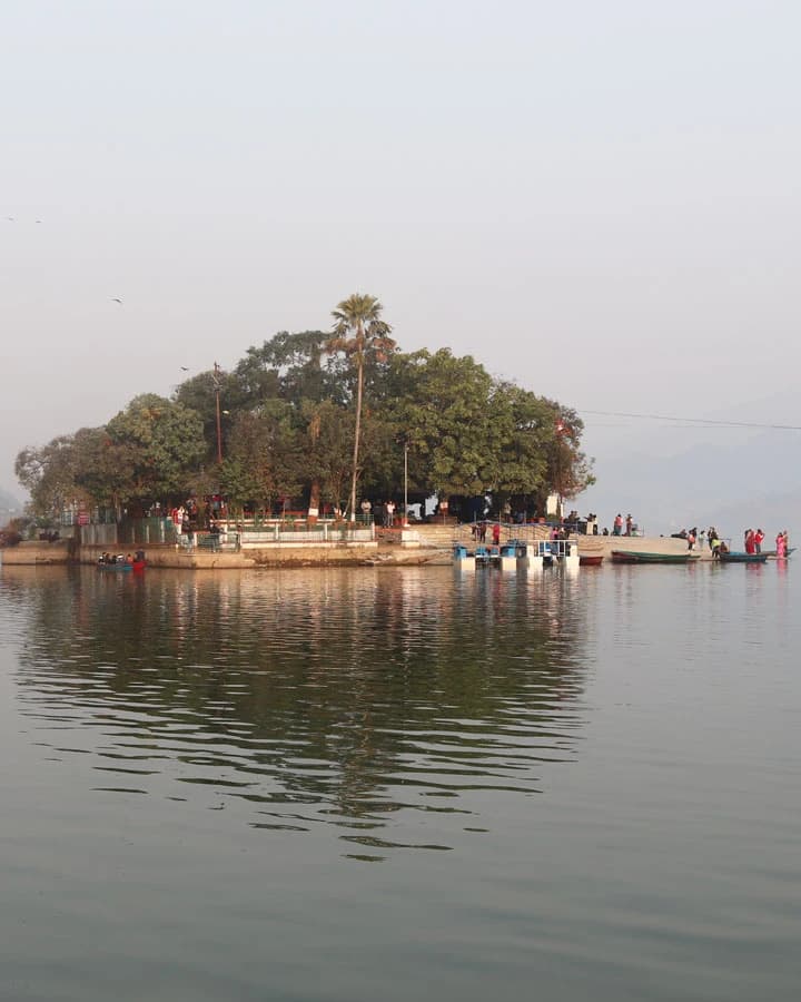 Barahi Temple in Pokhara