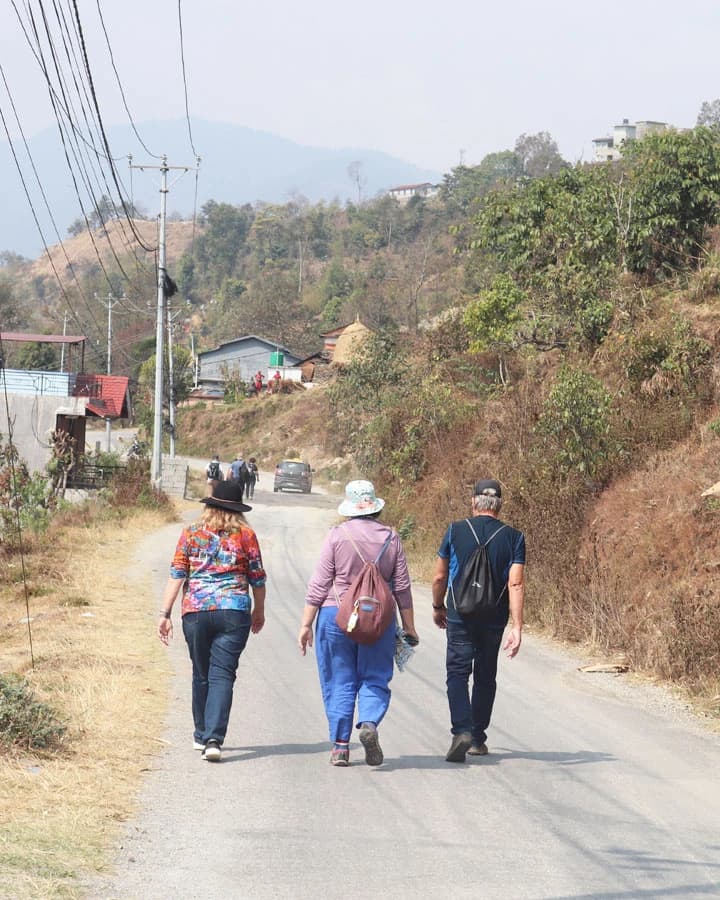 Hike from Sarangkot to Naudanda
