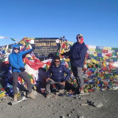 Bhimsen In Thorong La Pass