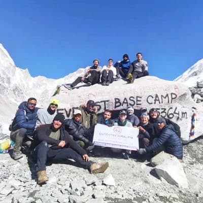 Dhana With Outfitter Himalaya Group At Everest Base Camp