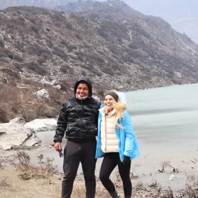 Hari With Tourist Langtang Region