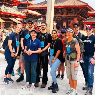 Shova Guiding In Kathmandu