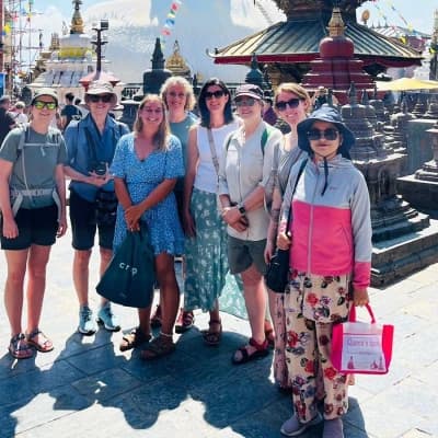 Shova With Tourist