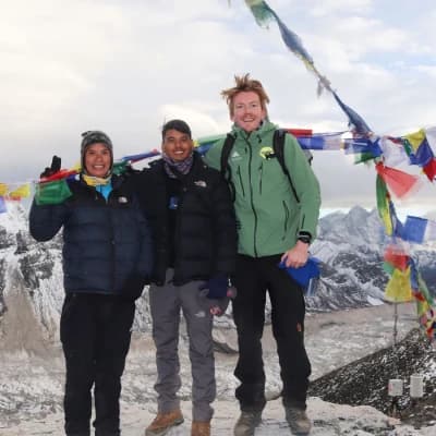 Suraj With Trekkers Ebc